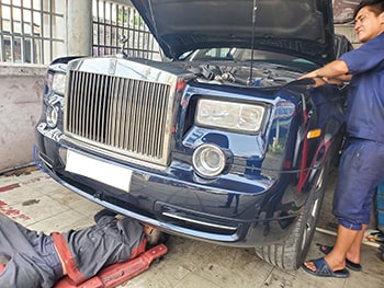 GARA CHUYÊN SỬA CHỮA XE Ô TÔ ROLLS ROYCE UY TÍN VÀ CHUYÊN NGHIỆP TẠI TPHCM   THẾ GIỚI AUTO